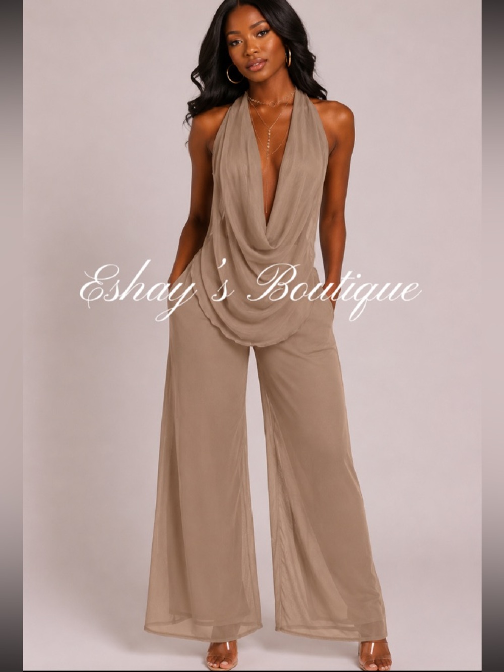 Nude Mesh Pants Set 🔥 please read the description below ⬇️ SALE